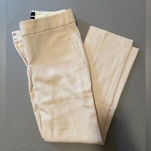 J. Crew Women’s Ivory Ankle Length Trousers